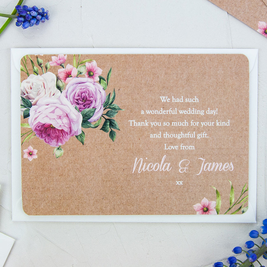 Surprise & Delight Your Customers With Themed Floral Card Holder