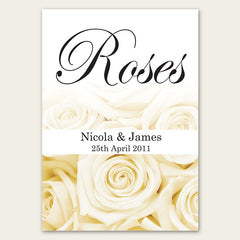 Wedding Table Names and Wedding Place Cards