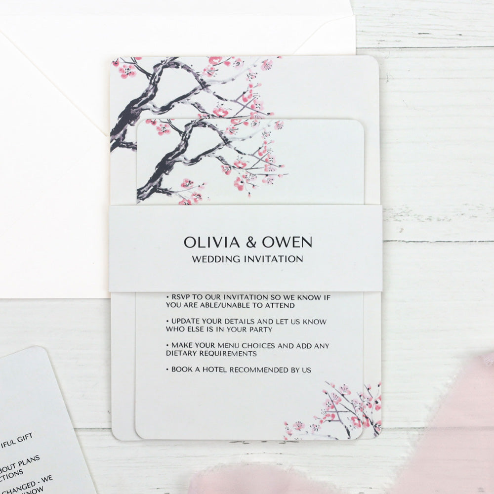 Floral Wedding Invitation