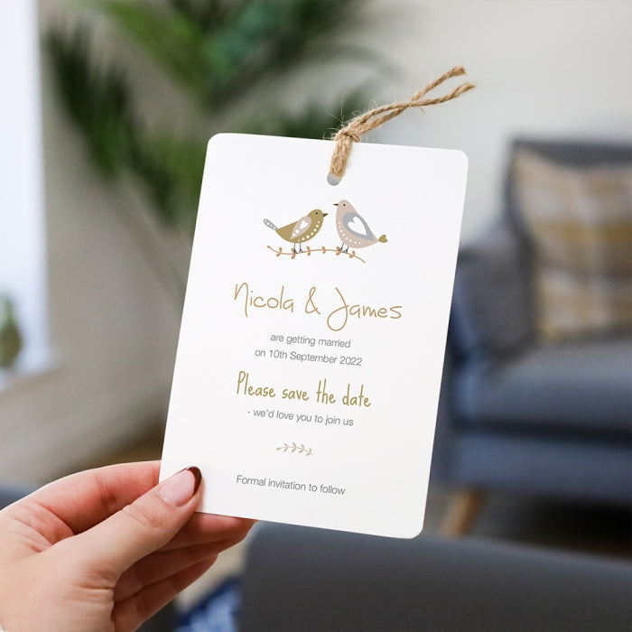 Wedding Save the Date card