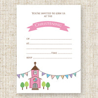 Sneak peak at our new Christening Invitation range!