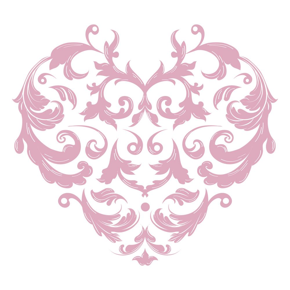 Baroque Heart - Evening Invitation & Information Card Suite