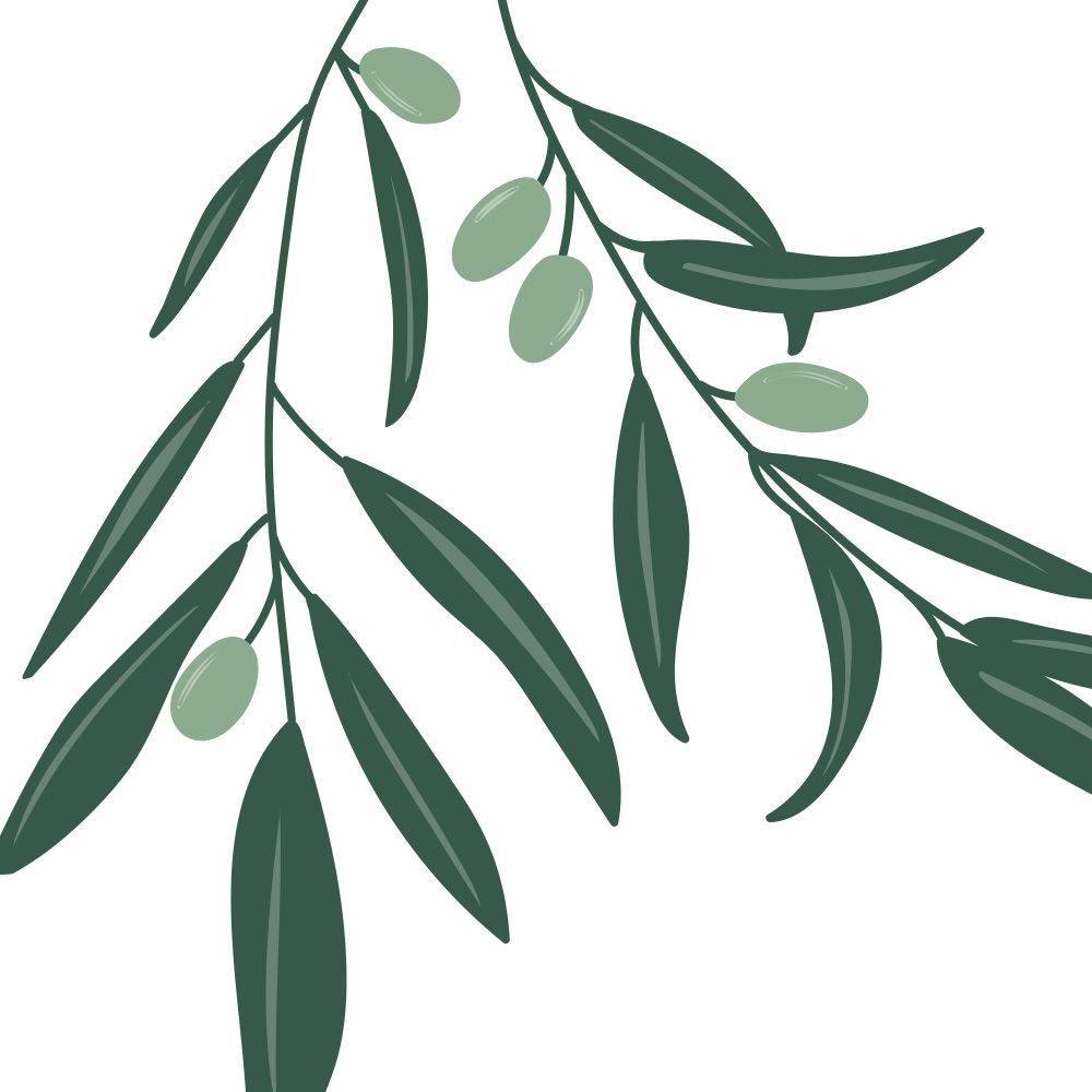 Olive Sprig - Table Plan