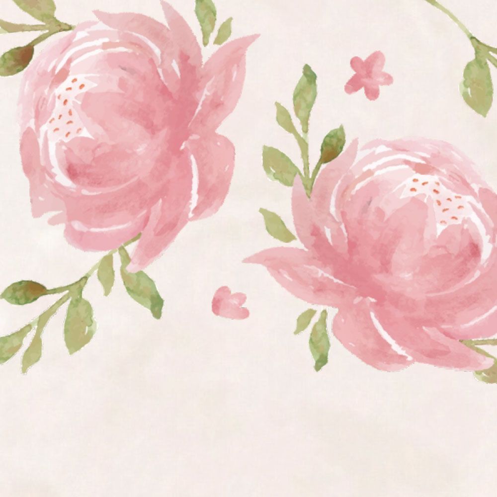 Painted Peonies - Thank You Card