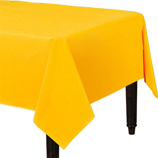 Plastic Tablecover - Sunshine Yellow Party Tableware