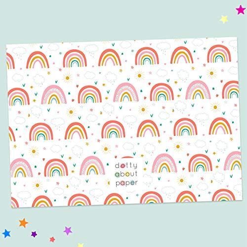 Chasing Rainbows - Kids Homework Planner. A4 Desk Planner, Weekday Planner, Organiser, To Do List, Notepad for School, Work, Office, Academic. (06 0015)