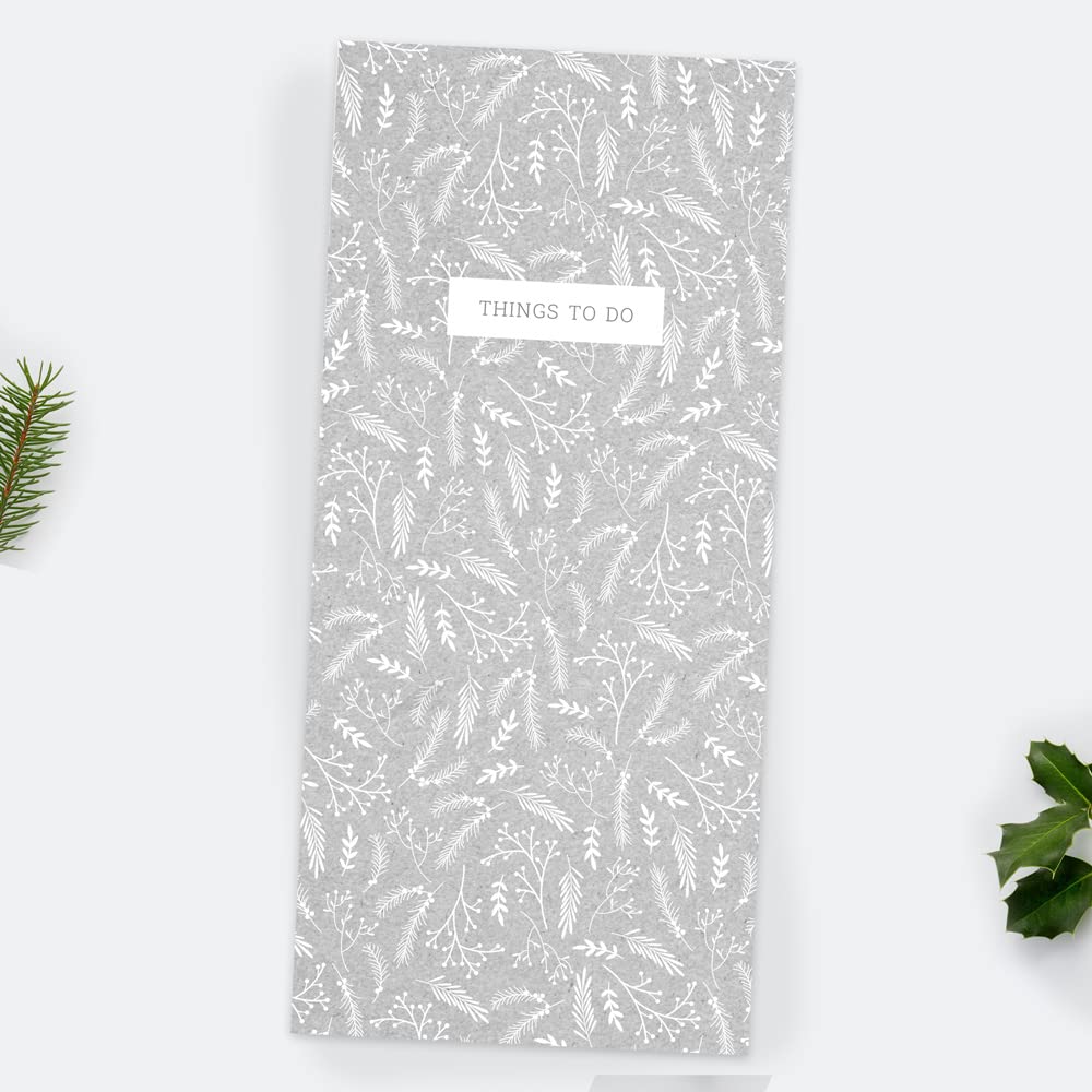 Dotty about Paper Woodland Scandi Pattern - Magnetic List Pad